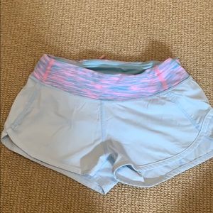 Light blue ivivva classic short shorts